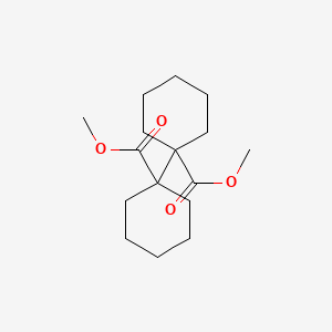 molecular formula C16H26O4 B15399971 Dimethyl 1,1'-bicyclohexanedicarboxylate CAS No. 4368-59-6