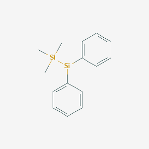 molecular formula C15H19Si2 B15399993 CID 10729806 
