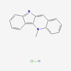 molecular formula C16H13ClN2 B15399998 Cryptolepine hydrochloride CAS No. 72782-09-3