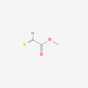 molecular formula C3H4O2S B15400055 Acetic acid, thioxo-, methyl ester CAS No. 89141-08-2