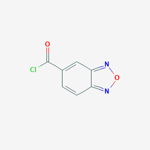 molecular formula C7H3ClN2O2 B154002 Benzofurazan-5-carbonyl chloride CAS No. 126147-86-2