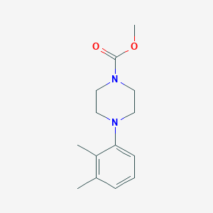 molecular formula C14H20N2O2 B15400304 Methyl 4-(2,3-dimethylphenyl)piperazine-1-carboxylate CAS No. 329043-18-7