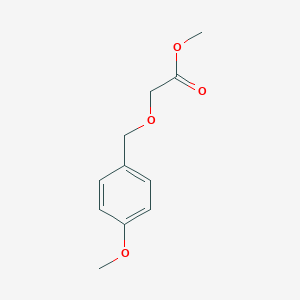 molecular formula C11H14O4 B154004 Methyl 2-((4-Methoxybenzyl)oxy)acetate CAS No. 51759-07-0