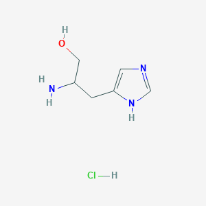 molecular formula C6H12ClN3O B15400424 DL-Histidinol Dihydrochloride CAS No. 1379992-35-4