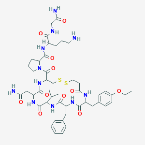 molecular formula C47H67N11O11S2 B154005 dE-Vvt CAS No. 131483-45-9