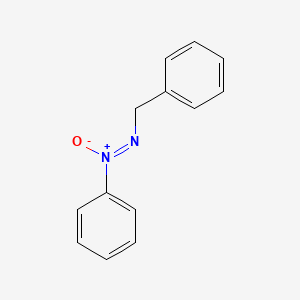molecular formula C13H12N2O B15400753 Benzylimino-oxido-phenylazanium CAS No. 4406-71-7