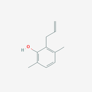 molecular formula C11H14O B15401360 3,6-Dimethyl-2-(prop-2-en-1-yl)phenol CAS No. 3727-17-1