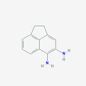 molecular formula C12H12N2 B15401485 1,2-Dihydroacenaphthylene-4,5-diamine CAS No. 7473-20-3