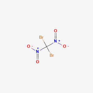 molecular formula CBr2N2O4 B15401576 Methane, dibromodinitro- CAS No. 2973-00-4
