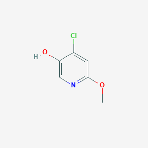 molecular formula C6H6ClNO2 B15401754 4-Chloro-6-methoxypyridin-3-OL 