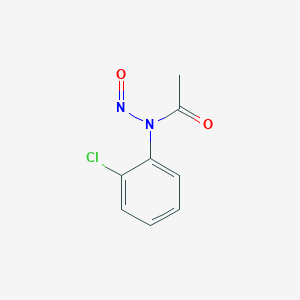molecular formula C8H7ClN2O2 B15401896 n-(2-Chlorophenyl)-n-nitrosoacetamide CAS No. 10560-52-8