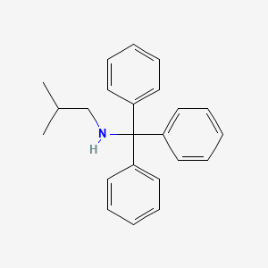 molecular formula C23H25N B15401998 Propylamine, 2-methyl-N-trityl- CAS No. 3416-17-9