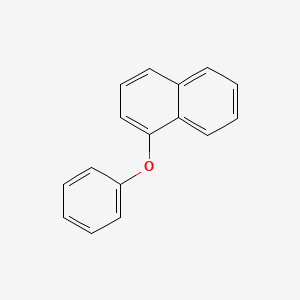 molecular formula C16H12O B15402138 1-Phenoxynaphthalene CAS No. 3402-76-4