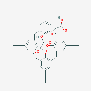molecular formula C50H64O8 B154022 O(1),O(3)-Bis(carboxymethyl)-O(2),O(4)-dimethyl-p-tert-butylcalix[4]arene CAS No. 136157-98-7
