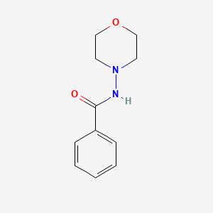 molecular formula C11H14N2O2 B15402222 N-(morpholin-4-yl)benzamide CAS No. 5454-04-6