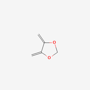 molecular formula C5H6O2 B15402252 1,3-Dioxolane, 4,5-bis(methylene)- CAS No. 4362-68-9