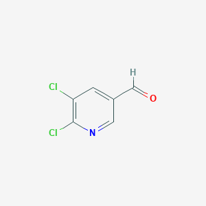 molecular formula C6H3Cl2NO B154023 2,3-二氯-5-甲醛吡啶 CAS No. 71690-05-6