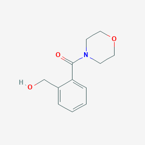 molecular formula C12H15NO3 B15402458 (2-Hydroxymethyl-phenyl)-morpholin-4-yl-methanone CAS No. 102273-30-3