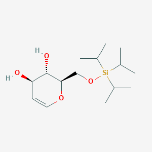 molecular formula C15H30O4Si B154025 6-O-(Triisopropylsilyl)-D-glucal CAS No. 137915-37-8