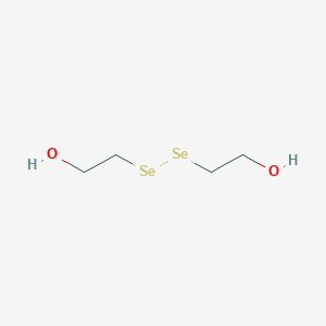 molecular formula C4H10O2Se2 B15402501 2,2'-(Diselane-1,2-diyl)di(ethan-1-ol) CAS No. 51848-10-3