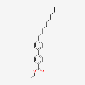 molecular formula C24H32O2 B15402647 Ethyl 4'-nonyl[1,1'-biphenyl]-4-carboxylate CAS No. 920270-04-8