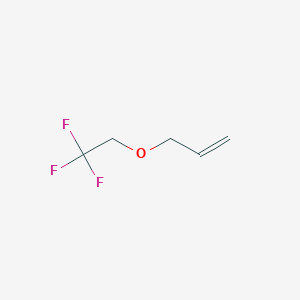 molecular formula C5H7F3O B154029 2,2,2-三氟乙基丙烯醚 CAS No. 1524-54-5