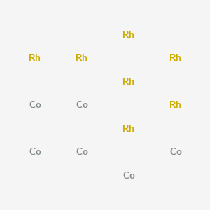 molecular formula Co6Rh7 B15402988 Cobalt;rhodium CAS No. 877835-52-4