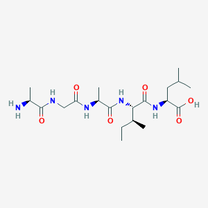 molecular formula C20H37N5O6 B15403286 L-Alanylglycyl-L-alanyl-L-isoleucyl-L-leucine CAS No. 919301-55-6