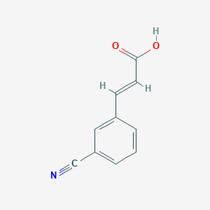 molecular formula C10H7NO2 B154040 3-氰基肉桂酸 CAS No. 16642-93-6