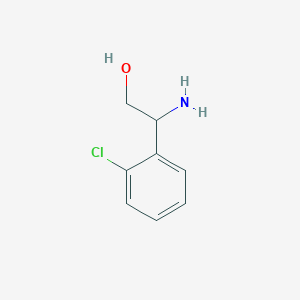 B154041 2-Amino-2-(2-chlorophenyl)ethanol CAS No. 127428-62-0