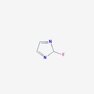 molecular formula C3H3FN2 B15404349 2-Fluoro-2H-imidazole CAS No. 921604-80-0