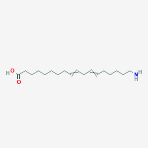 molecular formula C18H33NO2 B15404375 18-Aminooctadeca-9,12-dienoic acid CAS No. 923977-01-9