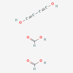 molecular formula C6H6O6 B15405084 Buta-1,3-diyne-1,4-diol;formic acid CAS No. 833427-83-1