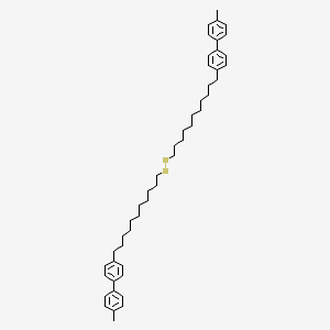 molecular formula C48H66Se2 B15405273 Bis[11-(4'-methyl[1,1'-biphenyl]-4-yl)undecyl]diselane CAS No. 919488-54-3