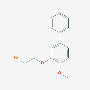 molecular formula C15H15BrO2 B15405443 Agn-PC-00JG26 CAS No. 913721-78-5