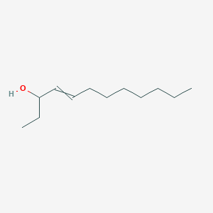 molecular formula C12H24O B15405902 Dodec-4-en-3-ol CAS No. 920300-19-2