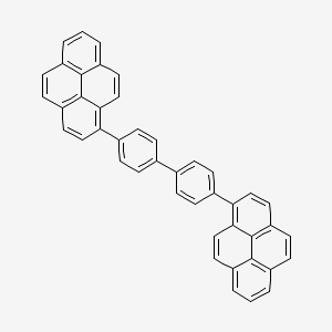 molecular formula C44H26 B15406546 1,1'-([1,1'-Biphenyl]-4,4'-diyl)dipyrene CAS No. 886232-56-0