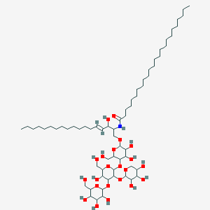 molecular formula C65H121NO22 B154068 Mxmgcer CAS No. 128376-90-9