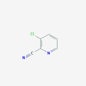 molecular formula C6H3ClN2 B015407 3-氯-2-氰基吡啶 CAS No. 38180-46-0
