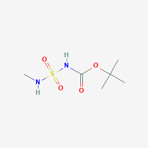 molecular formula C6H14N2O4S B154070 Tert-butyl N-(methylsulfamoyl)carbamate CAS No. 125987-94-2