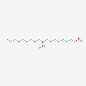 molecular formula C19H40O2 B15407427 (2R,10R)-nonadecane-2,10-diol CAS No. 825623-10-7