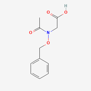 molecular formula C11H13NO4 B15407638 N-Acetyl-N-(benzyloxy)glycine CAS No. 831194-78-6