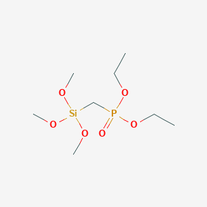 molecular formula C8H21O6PSi B15408025 Diethyl [(trimethoxysilyl)methyl]phosphonate CAS No. 827615-75-8