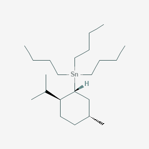 molecular formula C22H46Sn B15408100 Tributyl[(1R,2S,5R)-5-methyl-2-(propan-2-yl)cyclohexyl]stannane CAS No. 764661-20-3