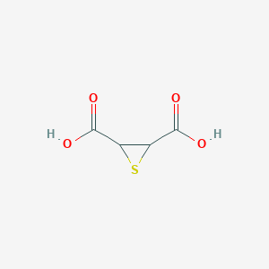 molecular formula C4H4O4S B15408320 Thiirane-2,3-dicarboxylic acid CAS No. 828936-60-3