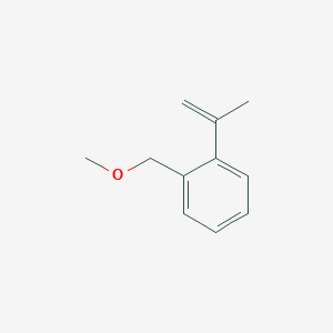 molecular formula C11H14O B154085 1-(Methoxymethyl)-2-(prop-1-en-2-yl)benzene CAS No. 128139-39-9