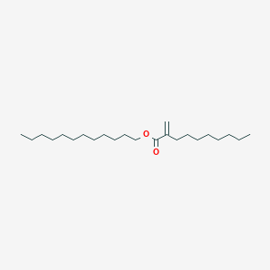 molecular formula C23H44O2 B15408617 Dodecyl 2-methylidenedecanoate CAS No. 798561-48-5