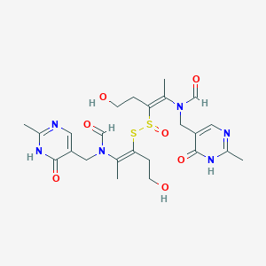 molecular formula C24H32N6O7S2 B154087 Oxythiamine disulfide monosulfoxide CAS No. 129228-57-5