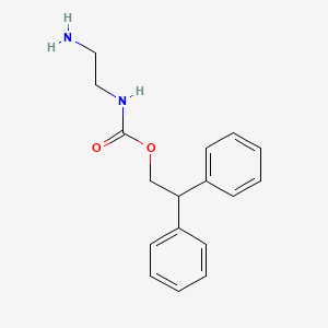 molecular formula C17H20N2O2 B15409053 2,2-Diphenylethyl (2-aminoethyl)carbamate CAS No. 725250-30-6