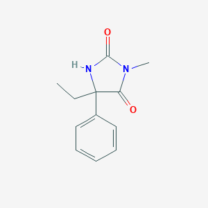 molecular formula C12H14N2O2 B154092 Mephenytoin CAS No. 50-12-4